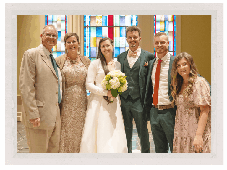 Wendy Pope with Family